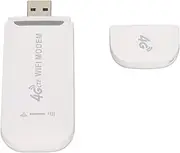 4G LTE USB Modem,150Mbps WiFi USB Modem 4G LTE Router,Pocket Mobile Network Hotspot SIM WiFi Dongle for Travel Home Office Work,Support 8-10 Users,