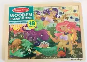 Melissa and Doug Mermaid 48 Piece Puzzle New Tray