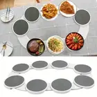 Rotating Dining Table Tray Non Skid Lazy Susan Convenient Rotating Food Plat _wa