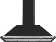 Smeg 110cm Victoria Black Chimney Rangehood