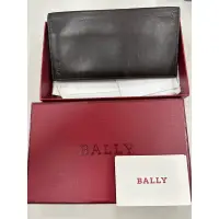 在飛比找蝦皮購物優惠-二手男用Bally 長皮夾