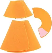 Levemolo Dog Guinea Pig Recovery Collar 3pcs Anti-Lick Pet Bathing Soft Breathable Circle Shape for Postoperative Protection
