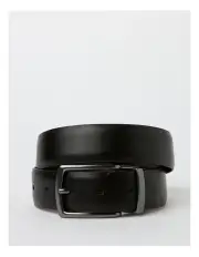 [Blaq] Pin Buckle Reversible Belt in Brown
