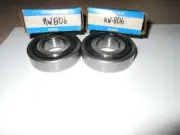 2 (TWO) RW 806 REAR WHEEL BEARINGS FOR TRIUMPH=$13.98 = $6.99 EACH=FREE SHIPPING