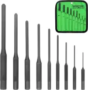 Juego de 9 Perforadores de rollo, herramienta de reparación de extracción