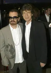 Dave Stewart and Sir Mick Jagger arrive at the World Premiere of - 2004 Photo