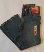 NWT Gymboree Vintage Bootcut Blue Jeans,Pants,Adjustable Waist, Size 7