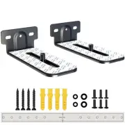 Adjustable Universal Soundbar Wall Mount Bracket for Dolby Atmos Systems
