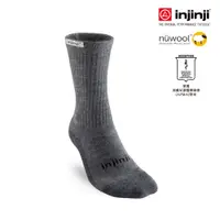 在飛比找PChome24h購物優惠-【injinji】HIKER 男 羊毛中筒健行襪-外襪 (石