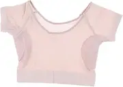 Short Shirt Sleeve with Underarm underarm cushion Armpit Shield Absorbing Perspiration for