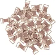 EXCEART 50pcs Elastic Bandage Clips Stretch Bandage Wrap Clips End Overclocking Replacement for Compression Crepe Bandages Supplies