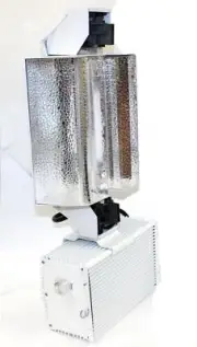 Lot Two 1000W Double End Open Phantom Style Reflector MH HPS Grow Light System