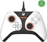 Snakebyte Gamepad Pro X™ White & Black – Xbox Controller – Compatible with Xbox Series X | Xbox 360 and PC – Includes 3-Meter Detachable USB-C Cable – 3.5MM Headset Jack – Xbox Game Controller