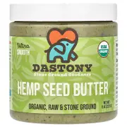 Dastony, Organic Hemp Seed Butter, Ultra Smooth, 8 oz (227 g)