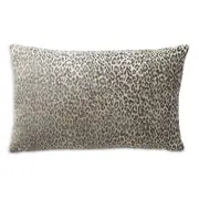 Scalamandre Leopard Lumbar Decorative Pillow, 22 x 14
