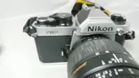 在飛比找Yahoo奇摩拍賣-7-11運費0元優惠優惠-NIKON~FM2 底片機械相機+70-300mm+28-8