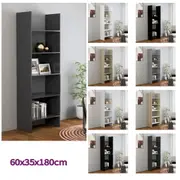 Book Cabinet Stand Rack Bookshelf Highboard Chipboard Multi Colours vidaXL