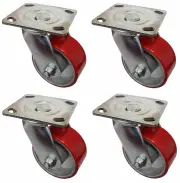 Beach BSBCAST4S - Caster Set - 4 Piece Swivel