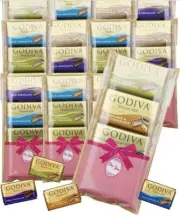 10set! GODIVA Chocolate gift set 4flavor Japanese Snack Box Candy Box Valentine