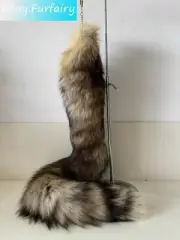 16" 28" 40" Long Real Sun Fox Tail Keyring Pageant Costume Cosplay Toy
