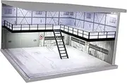 1/64 Model Car -Scene Mini -Auto -Toy -Display -Sllay Scenes -Storage Box for Hobby -utomodell, Industry Stylish
