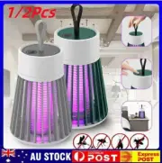 1/2pc BUZZBGONE Zapper Portable Bug Insect Trap Zapper LED Light Mosquito Killer