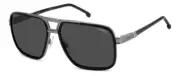 CARRERA SUNGLASSES 1071/S ANS BLACK DARK RUTHENIUM POLARIZED LENS 61MM