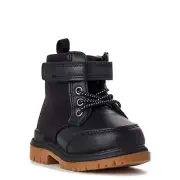 Wonder Nation Baby Boy Combat Boot, Size 3 Color Black