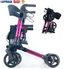 Walking Frame Lightweight Compact Foldable Rollator Mobility Walker