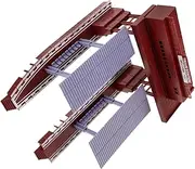 Playset Station Platform Toy Simulation Railway Station Model for Boys and Girls Track Building Accessories