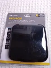 Targus DVD-ROM External USB 2.0 Drive - NEW Factory Sealed