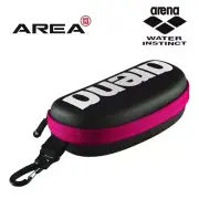 Arena Goggle Case Black-White-Fucshia , Swimming Goggle Case