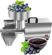 450W Commercial Tomato Milling Machine, Adjustable Chute, with Filter, Tomato Sauce Machine, for Dessert Shops and Fruit Markets Makes Ketchup, Strawberry Jam, Blueberry Jam and Other Jams