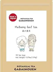 Gabai Nouen Domestic Handmade Mulberry Leaf Tea 3gm×40 Bags Tea Pack Additive-Free Caffeine-Free Health Tea Made in Japan