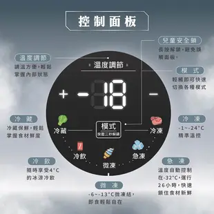 HERAN 禾聯 170L 變頻 風冷無霜直立式冷凍櫃 冷藏櫃 HFZ-B1763FV 大型配送