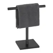 Hand Towel Holder Stand for Bathroom Vanity Stainless Steel Standing Towel7326