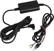 CHICAMPERA 1pc Car Dash Cable to Charger Cord for Vehicle Dvr Right Angle Connector Easy Installation for Car Recorder and Navigation Use