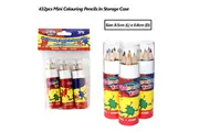 432pcs Mini Colouring Pencils In Tube Storage Loot Bag Filler Party Gift Kid Toy