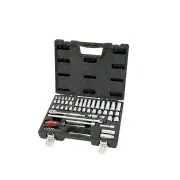 56 Pcs of Chicane 1/4" & 3/8" Drive Socket Set - Include Socket Handle Bit