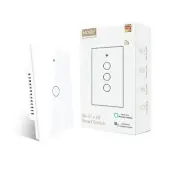 MOES Touch Wall Single Gang Live Wire WIFI Smart Switch