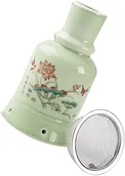 WEKAMOS 1 Set Portable Ceramic Moxibustion Jar for Whole Body Massage Handheld Scraping Tool for Home and Salon Use for Relief and Fatigue Elimination