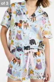 Peter Alexander x Karen Mabon Fashion Dogs Pyjama Set Size L