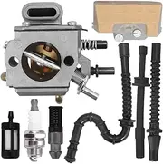 MS290 Carburetor for Sthil 029 039 MS290 MS310 MS390 Chainsaw Carb Replace for Wal/bro HD-18B 11281200625(GRAY)