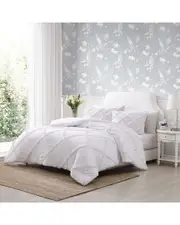 Laura Ashley Norah Solid Comforter Bedding Set