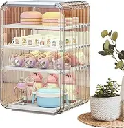 Bottle Storage Organizer Baby | Nursery Cutlery Drying Rack | Vertical Dustproof Cups Holder with Cover for Baby Bottles Kitchen Table Fridge Closet Bedroom Dorm Room Pantry Nursery