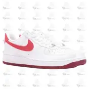 Nike Air Force 1 '07 Adobe White Dragon Red FQ7626-100 Shoe Sneaker Trainer