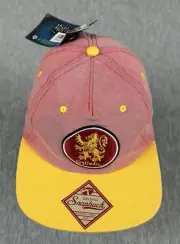 Harry Potter Gryffindor House Baseball Hat Red Oxford Crest Snapback Flatbill