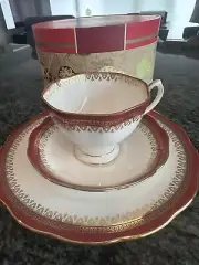 Royal Albert Royal Doulton 100 Years Celebrating, Cup, Saucer And Plate , New