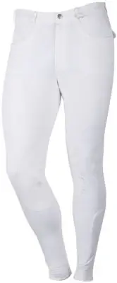 Harry ´ s horse Men's tournament breeches gentle white knee restocking
