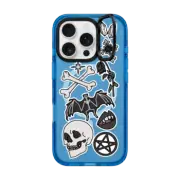 iPhone 16 Pro Impact Ring Stand Case MagSafe Compatible Gothic Vampire